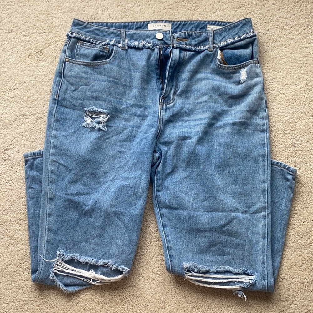 PacSun Ripped Mom Jeans